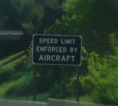 Speed Limit Enforced by Aircraft