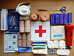 First aid kit - аптечка скорой помощи